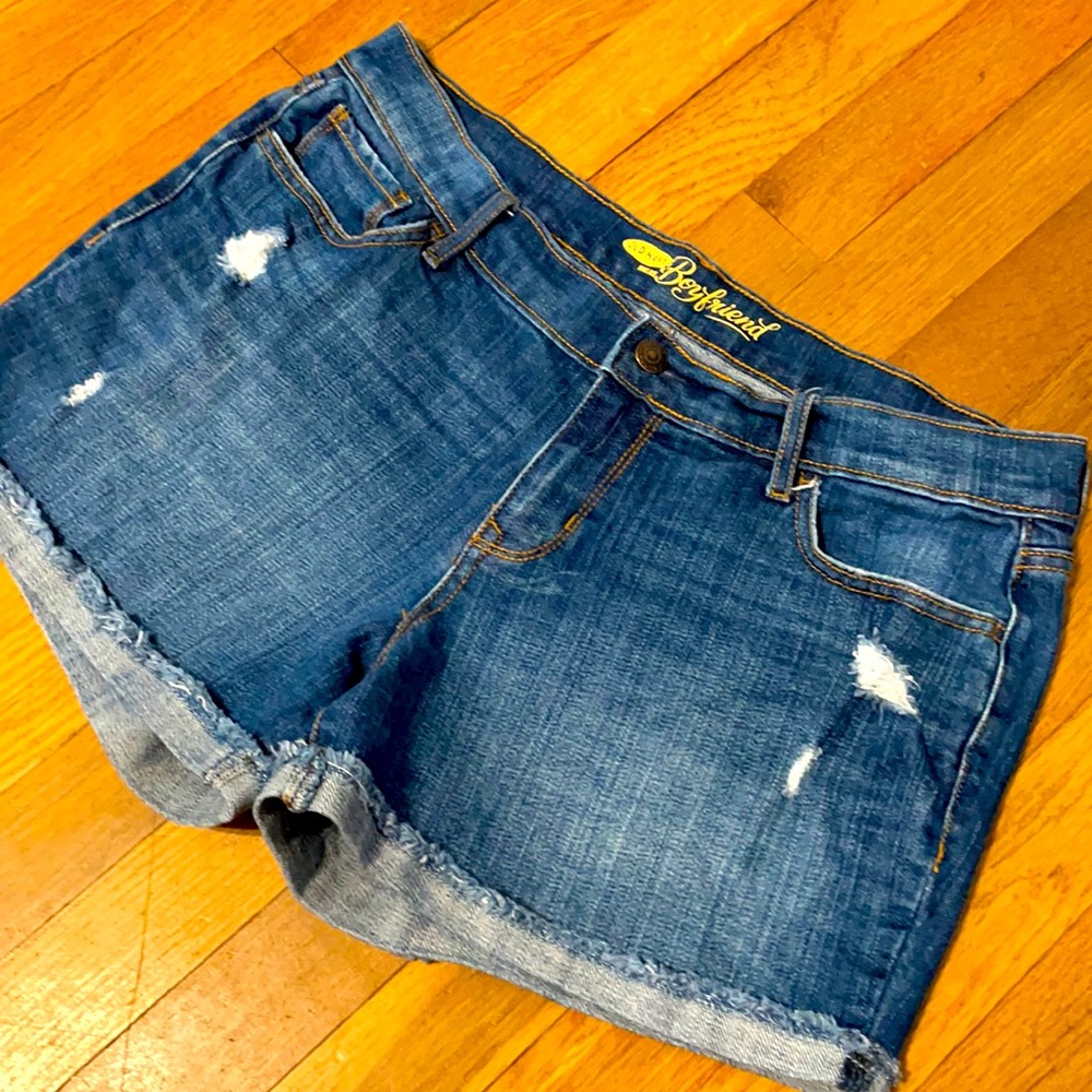 Old Navy Boyfriend Jean Shorts size 8
